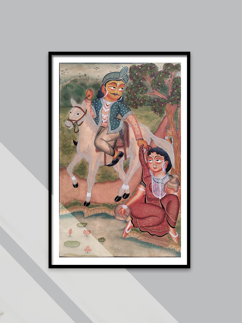 Shop Royal Love in Bengal Pattachitra by Laila Chitrakar