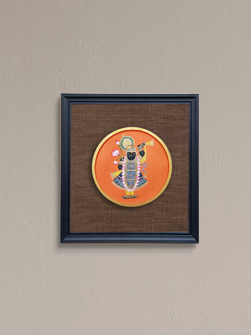 Experience the divine by acquiring Sacred Leaf: Shrinathji's Grace through a seamless purchase.