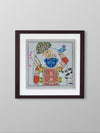 Sacred Serene Shrinathji: A Pichwai artwork by Shehzaad Ali Sherani for sale