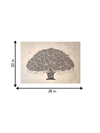 Sacred Silhouette:  Banyan Tree Sanjhi for sale