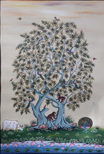 Buy Sacred Symphony The Tree of Life and Divine Serenity Pichwai painting by Dinesh Soni