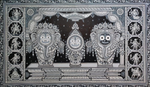 Sacred Trio: Jagannath's Triad by Purusottam Swain