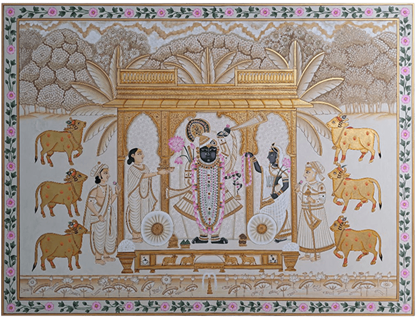 Buy Pichwai Painting / Home Decor/ Rajasthan art