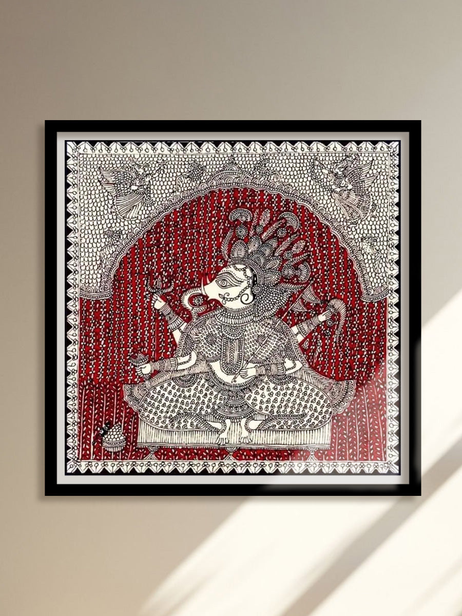 Buy Sanjay Chittara's Radiant Ganesha in Mata Ni Pachedi Painting