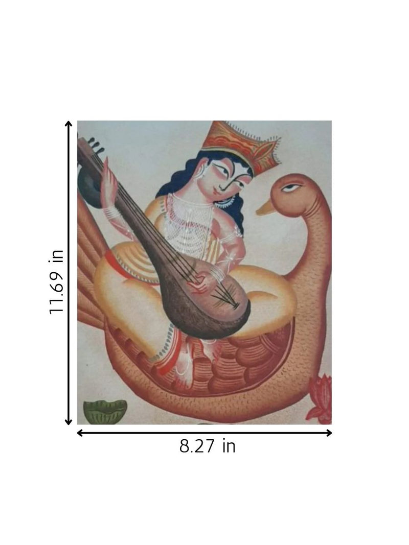 Saraswati's Sanctuary: Kalighat Art by Bapi Chitrakar