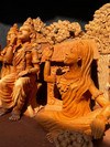 Shabari ke Ber: Terracotta art by Dolon Kundu