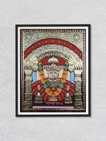 Shakti, Tanjore Painting by Sanjay Tandekar