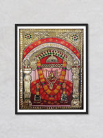 Shakti, Tanjore Painting by Sanjay Tandekar