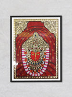 Shakti, Tanjore Painting by Sanjay Tandekar