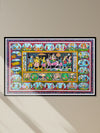 Shop Shiva Parvati Kalyanam In Pattachitra by Purusottam Swain