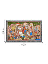 Shiva marriage in Pattachitra artwor for sale