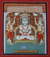 Buy Shree Ajitnath Ji with elephant: Pichwai by Shehzaad Ali Sherani