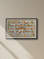 Shop Shree Hanuman Chalisa: Phad Painting by Kalyan Joshi