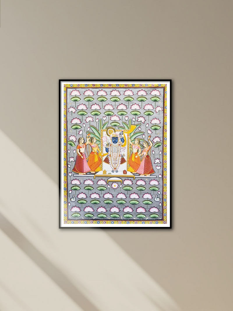 Shop Shrinathji in Pichwai Painting by Dinesh Soni