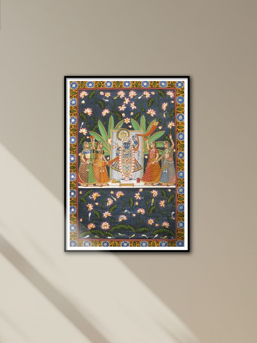 Shop Shrinathji in Pichwai Painting by Dinesh Soni