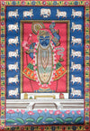 Buy Shrinathji in Pichwai by Naveen Soni