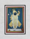 Shrinathji's Tipara Shringari, Pichwai Painting by Mohan Prajapati