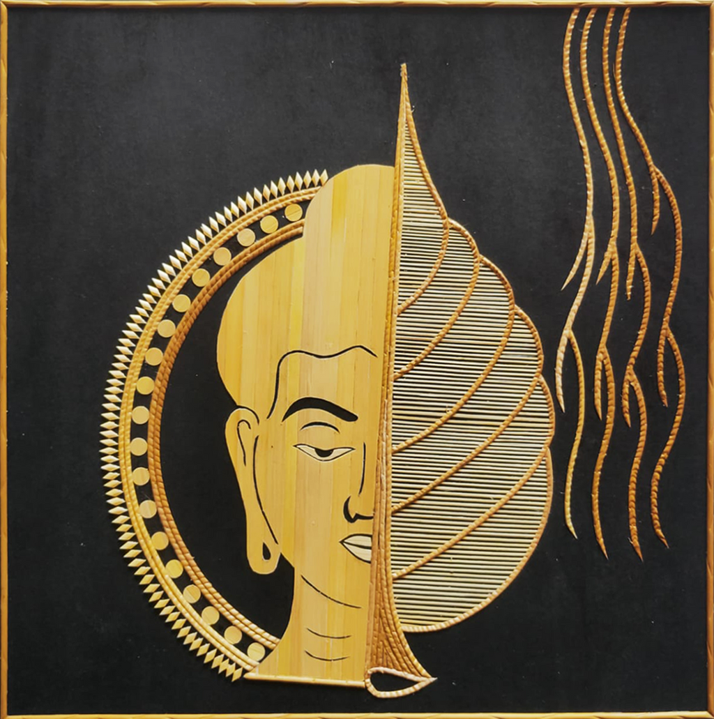 Shop Siddhartha Gautama in Sikki Grasswork by Suraj Kumar Sahu