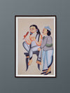 Discover the timeless beauty of Kalighat Patua paintings. Buy now and bring home a piece of spirited splendor!"