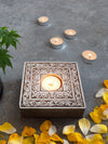 Order Online Square diya art by Vikas Singh