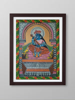 buy Steeped in Rich Symbolism, Sacred Saga Unveiled Bengal Pattachitra by Manoranjan Chitrakar