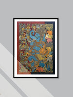 Shop Story of Ganesha: Kalamkari Painting by Harinath.N