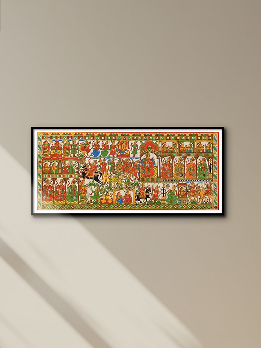 Shop Story of Pabuji: Phad Painting by Kalyan Joshi