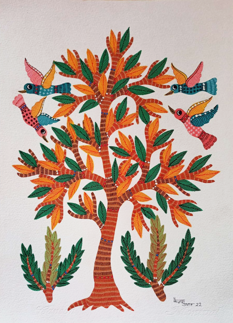 Order Strokes of Wilderness: Gond Art Stories by Kailash Pradhan