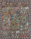 Shop Symphony of Animals: Kalamkari painting by Sudheer