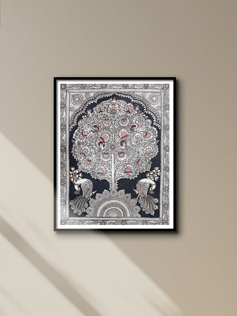 Buy Symphony of Blooms:Kalamkari painting by Sudheer