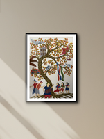 Symphony of Life: Gond Painting by Venkat Shyam for sale