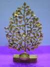 Buy T light holder in Brass work by Chanchal Chakraborty