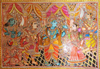 Buy Ram and Sita accompanied by his brothers and devoted Hanuman in Tholu by Kanday Anjannappa