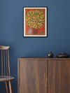 TREE OF LIFE: CHERIYAL SCROLL PAINTING by Sai Kiran for sale