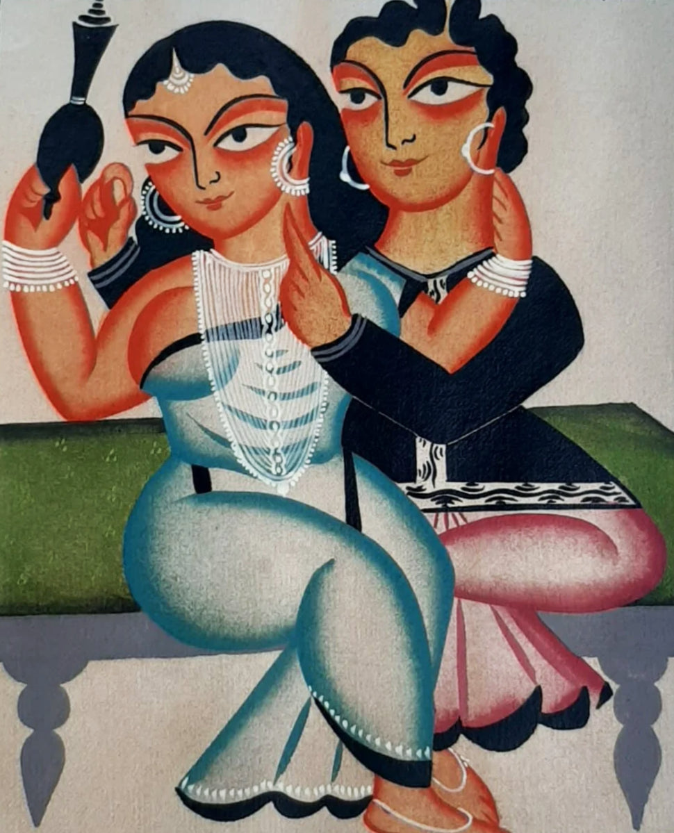 Buy Tales of Togetherness : Kalighat Art by Bapi Chitrakar