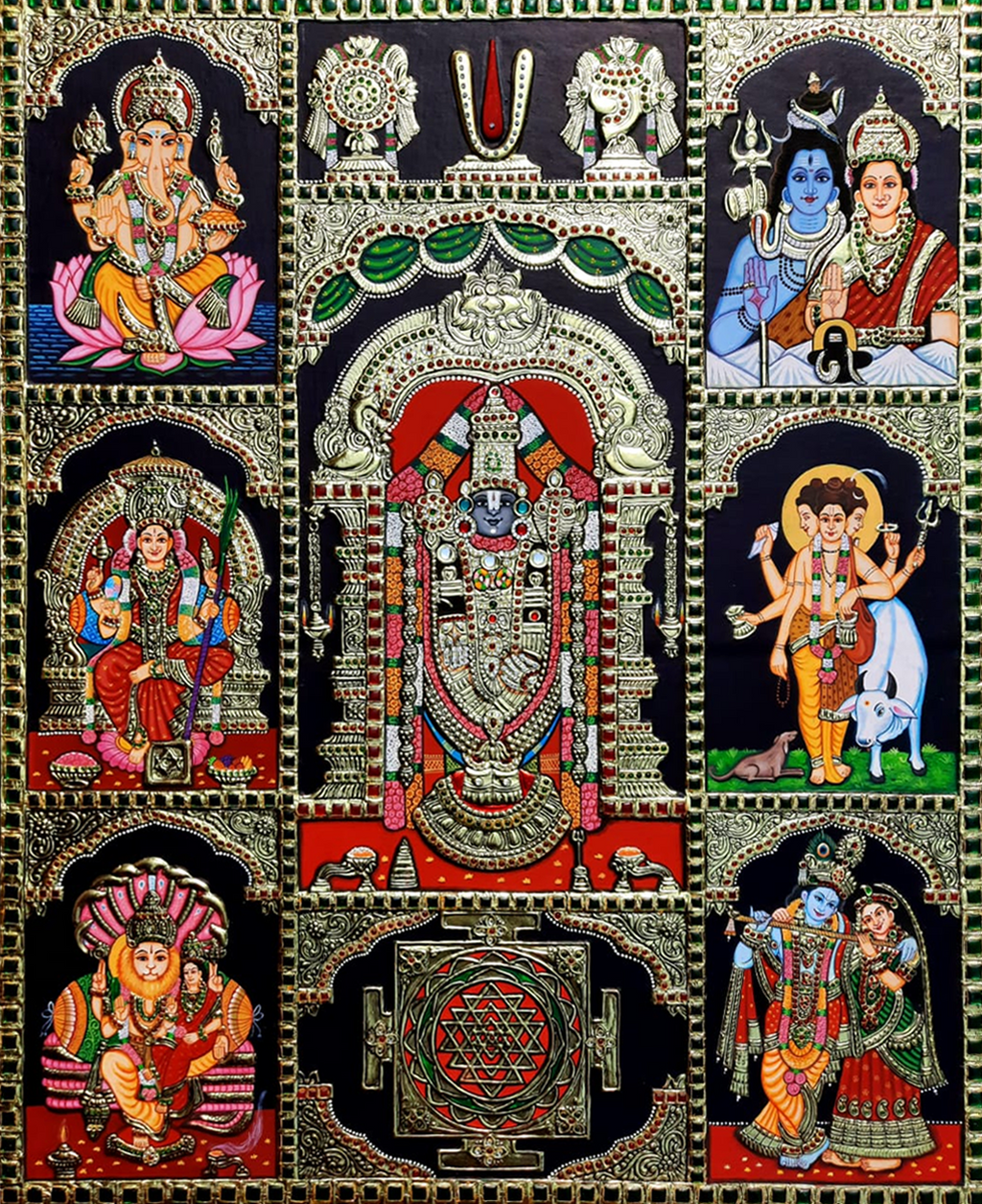 Buy Tanjore Painting by Sanjay Tandekar