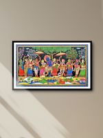 Tapestry of Devotion: Vibrant Pattachitra by Purusottam Swain