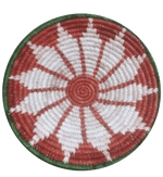 Buy Terracotta sunburst wall plate in sabari grass work by Dipali Mura