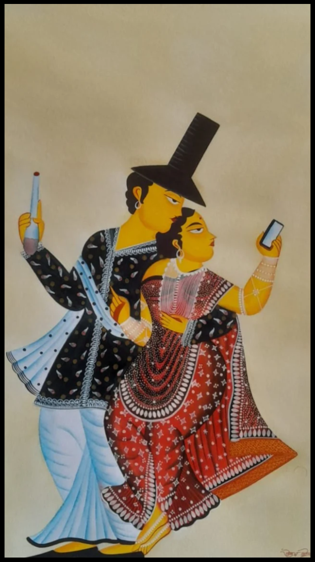 Buy The Allure of Pixels: Uttam Chitrakar's Digital Age Depiction