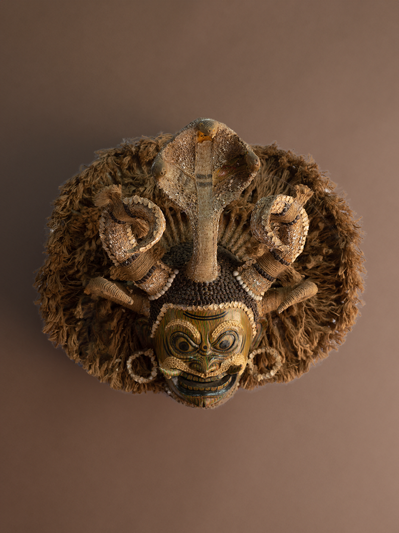 The Asura: Chhau Mask by Dharmendra Sutradhar for sale