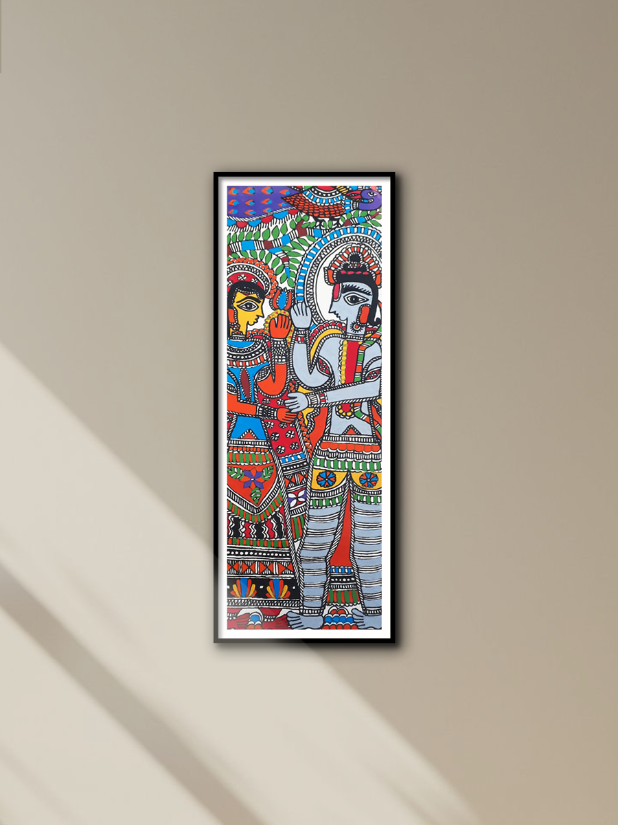 Shop The Divine Couple in Madhubani art 