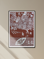 buy The Earth: Warli Painting by Anil Wangad