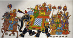  Phad Painting's Pageantry of the King by Kalyan Joshi