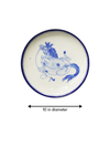 The Horse In Blue Pottery Plate for sale