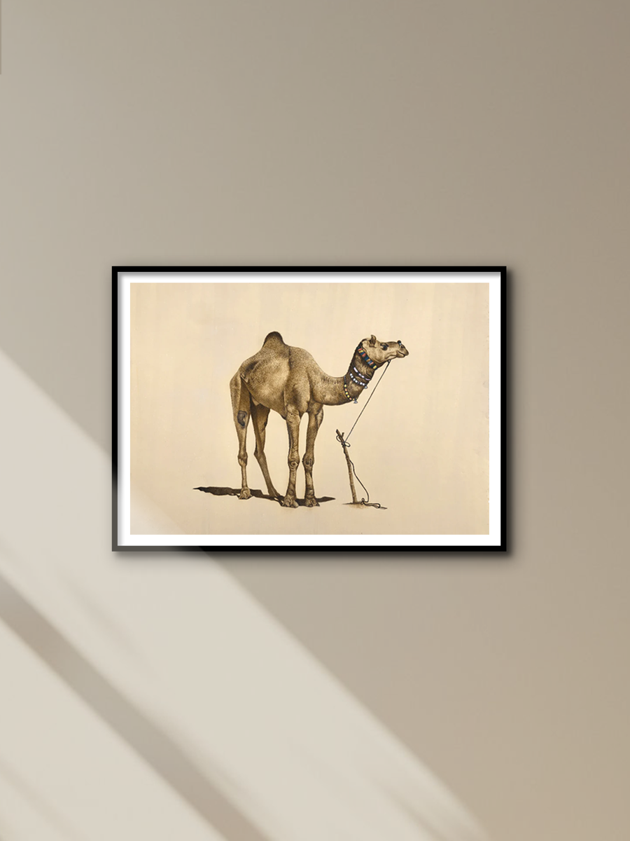 Shop The Iconic Camel in Miniature Painting by Mohan Prajapati