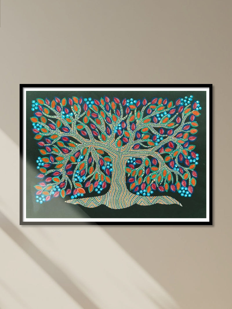 Shop The Immortal Tree of Life in Bhil Painting by Geeta Bariya