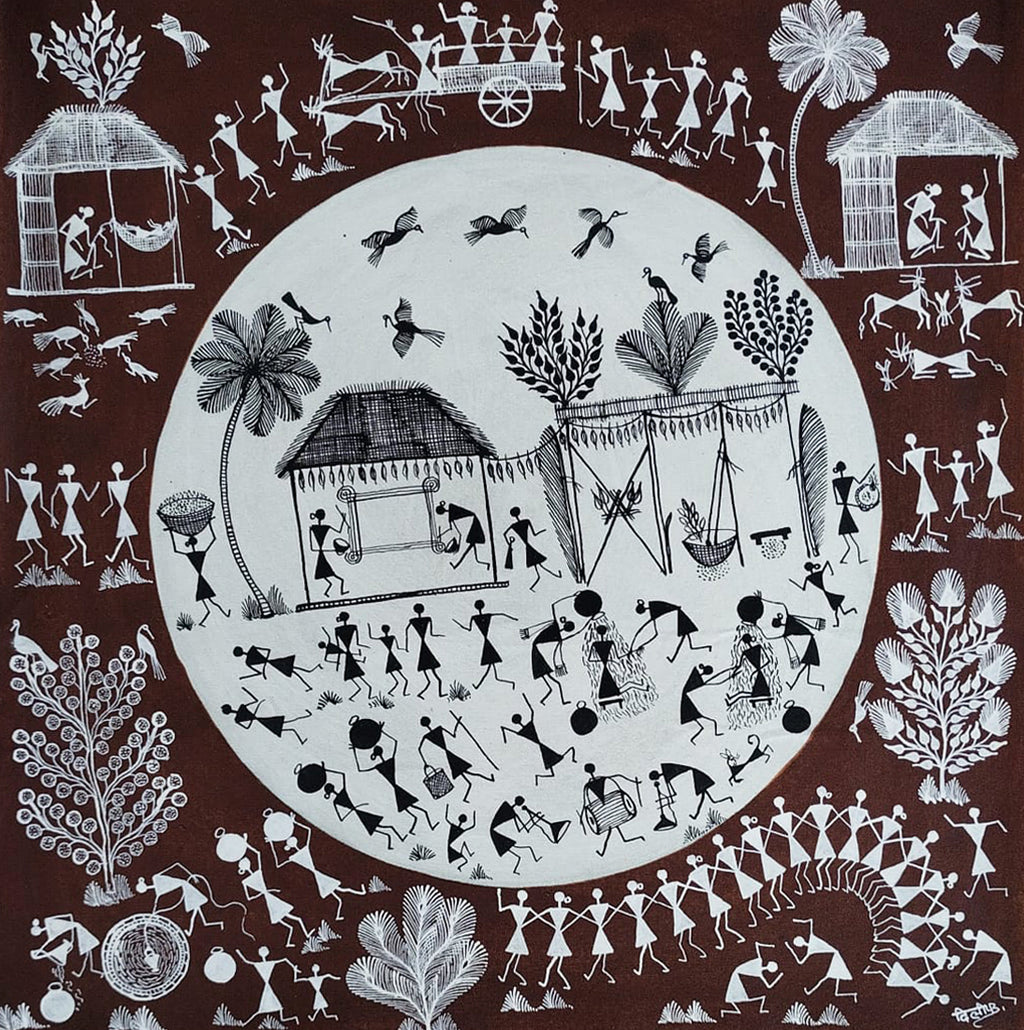 Buy The Joy of Life: Warli by Dilip Bahotha