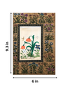 The Mughal Flowers in Miniature Painting for sale