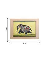 The Nari-Kunjar in Elephant in Miniature Painting for sale