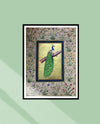 Shop The Peacock's Repose in Mughal Miniature